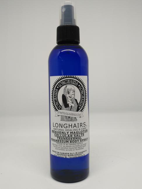 Heavenly Lotus Magnesium Transdermal Cell Mist by Longhairs® Hairgasm®