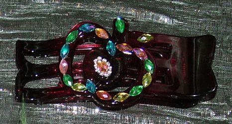 Jewel Hard-Candy Dapper Apple Pinup Clips Longhairs®