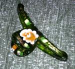 Geisha Hand-Painted Rose Slender Up-Do Clips Longhairs&reg; - Image #4