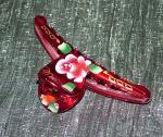 Geisha Hand-Painted Rose Slender Up-Do Clips Longhairs&reg; - Image #5