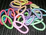 Hair Ties Larger Super Strong Firm Hold by Longhairs® No Metal